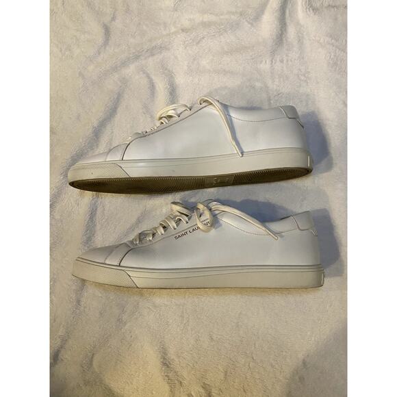 Saint Laurent Andy Tennis Shoes Mens SZ US 11/44 EU - Picture 5 of 9